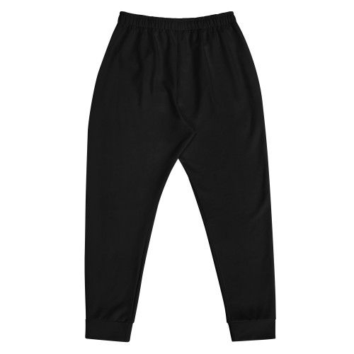 Men's Black SOVERENO Joggers with a Tiger on the front - Model II