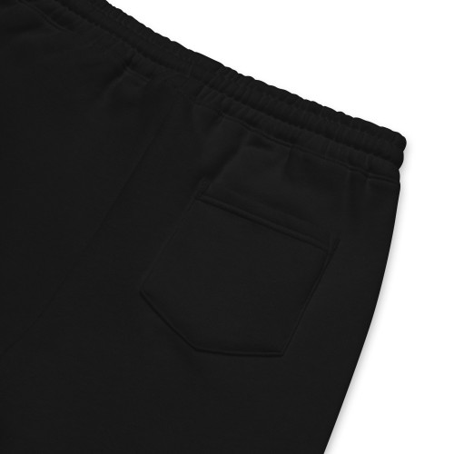 Men's Black SOVERENO Shorts with a Tiger on the front - Model II