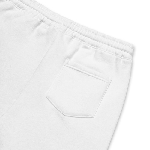 Men's White SOVERENO Shorts with a Tiger on the front - Model I