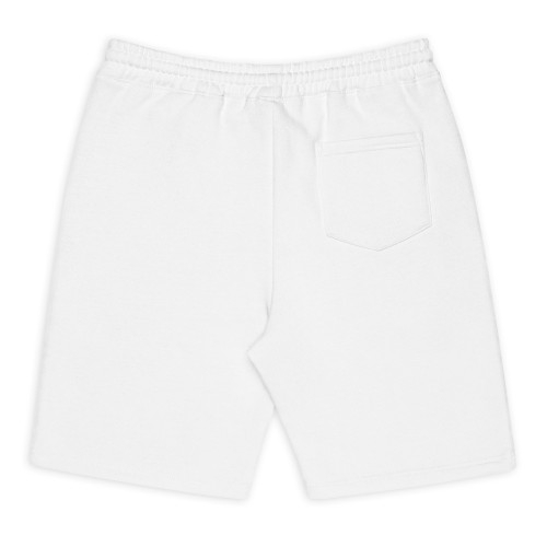 Men's White SOVERENO Shorts with a Tiger on the front - Model I