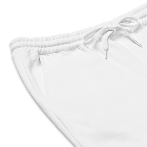 Men's White SOVERENO Shorts with a logo on the front - Model III