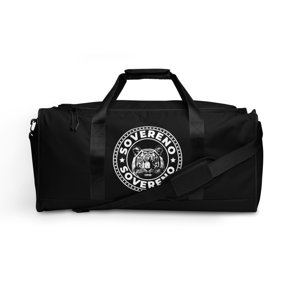 Men's Black SOVERENO Duffle Bag - Model II