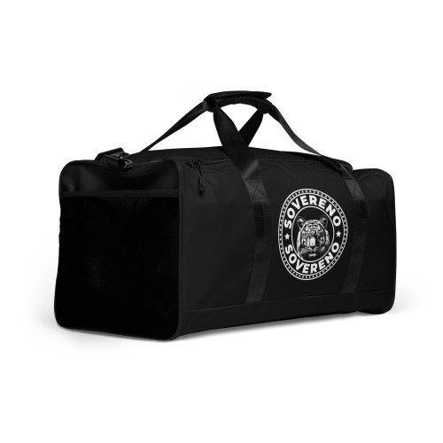 Men's Black SOVERENO Duffle Bag - Model II