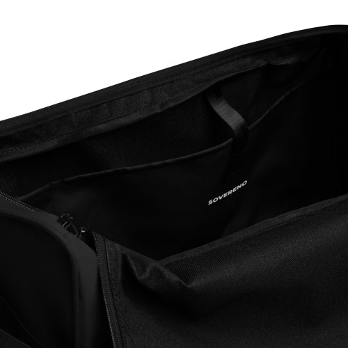 Men's Black SOVERENO Duffle Bag - Model II