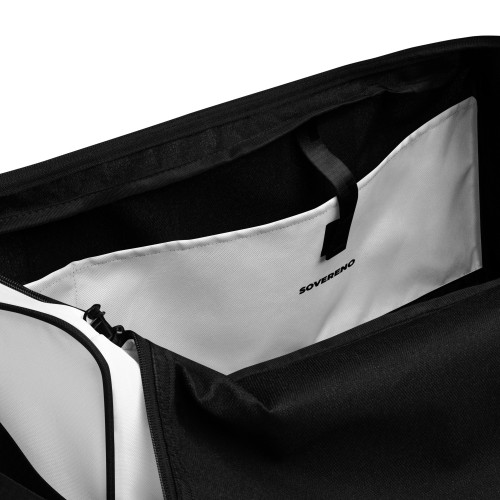 Men's White SOVERENO Duffle Bag - Model I