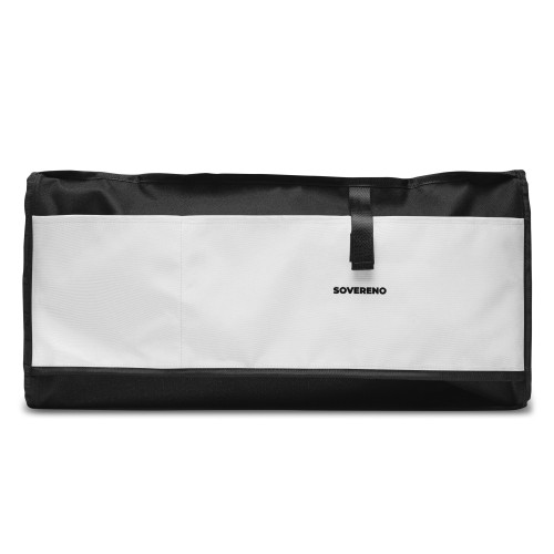 Men's White SOVERENO Duffle Bag - Model I