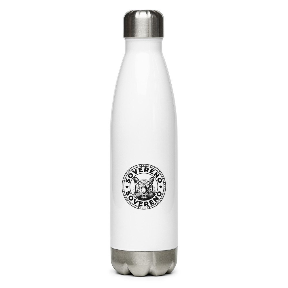 Men's White SOVERENO Water Bottle - Model I