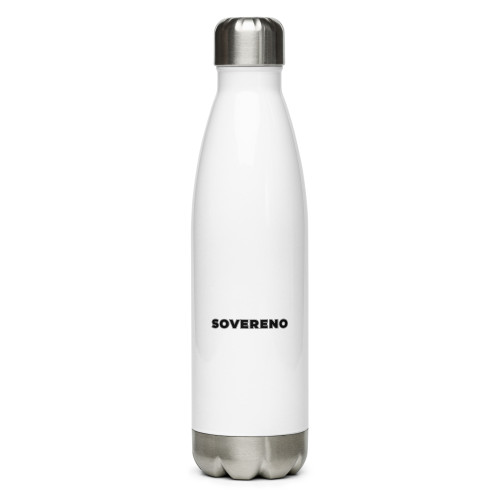 Men's White SOVERENO Water Bottle - Model III